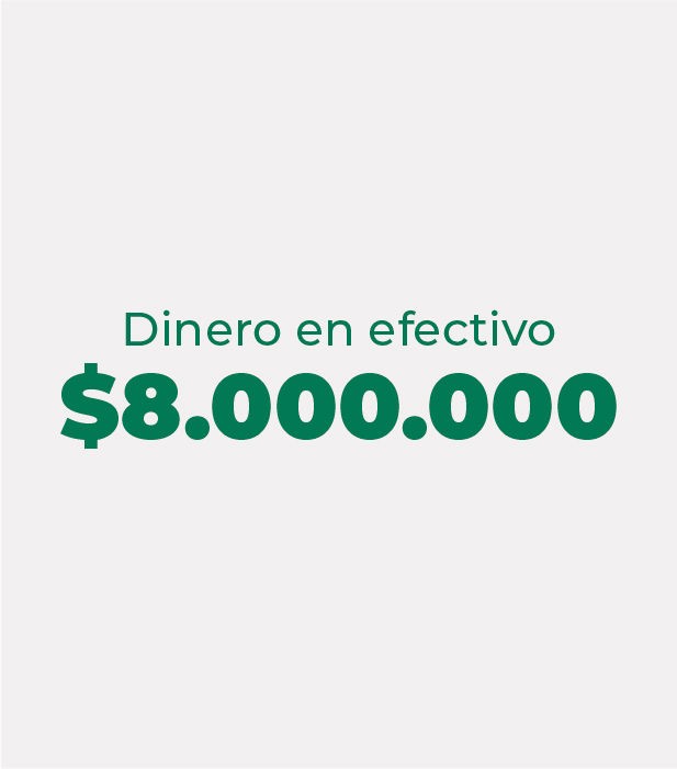 OCHO MILLONES PESOS ($8.000.000,00)